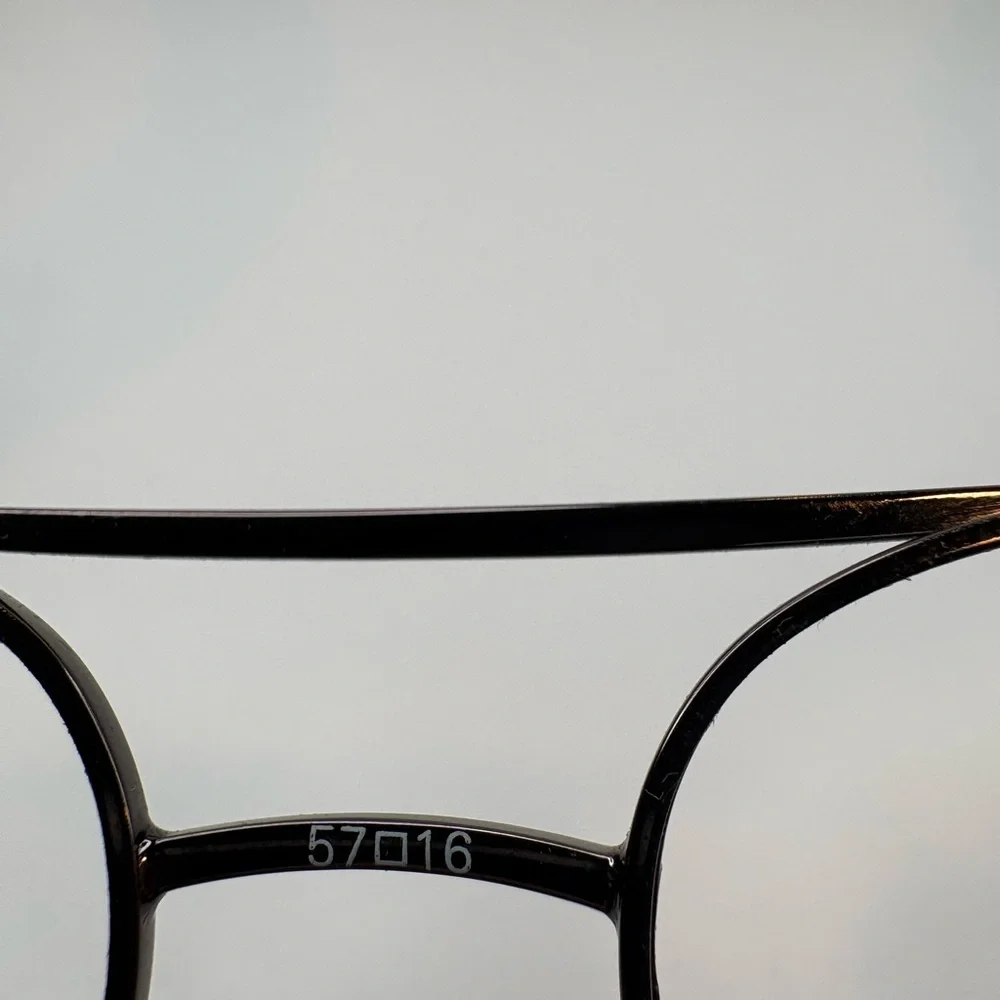 KIRKLAND SIGNATURE SUNGLASSES Zin 596184 GUNMETAL 57•16•140 FRAMES ONLY